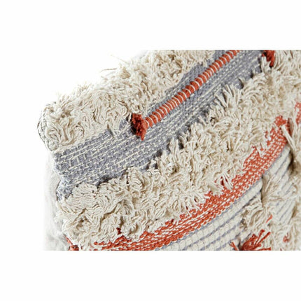Kissen DKD Home Decor 60 x 15 x 40 cm Streifen Orange Weiß