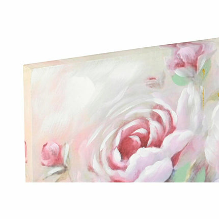 Bild DKD Home Decor 80 x 3 x 80 cm Blomster Shabby Chic (2 Stück)