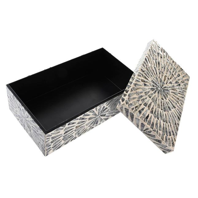 Box-Schmuckkästchen DKD Home Decor Perlmutt Moderne (36 x 20 x 13 cm)
