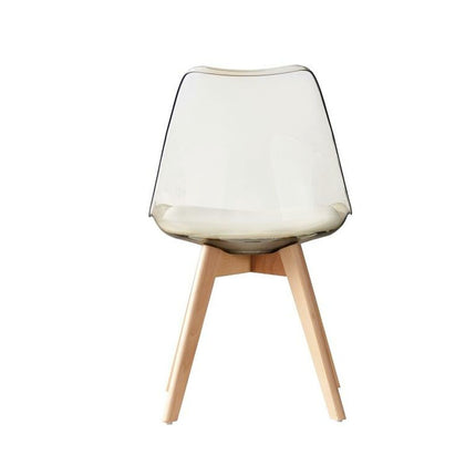 Esszimmerstuhl DKD Home Decor Creme 54 x 47 x 81 cm