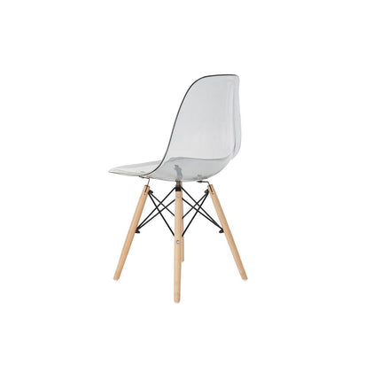 Stuhl DKD Home Decor Durchsichtig natürlich 50 x 46 x 83,5 cm