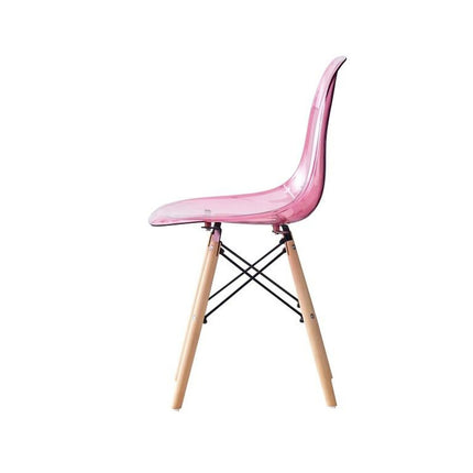 Esszimmerstuhl DKD Home Decor 44 x 46 x 81 cm natürlich Rosa 30 x 40 cm
