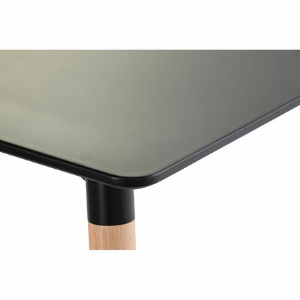 Esstisch DKD Home Decor natürlich Schwarz Birke Holz MDF (120 x 80 x 74 cm)