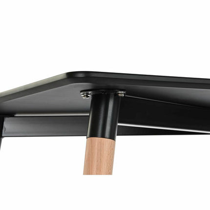 Esstisch DKD Home Decor natürlich Schwarz Birke Holz MDF (120 x 80 x 74 cm)