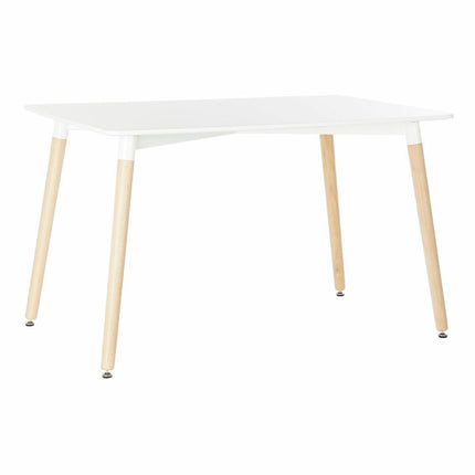 Esstisch DKD Home Decor Weiß Birke Holz MDF 120 x 80 x 74 cm
