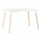 Esstisch DKD Home Decor Weiß Birke Holz MDF 120 x 80 x 74 cm
