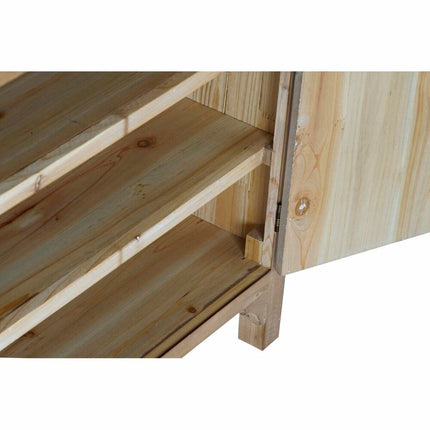 Schubladenschrank DKD Home Decor Schwarz Rot natürlich Tanne Holz MDF Orientalisch 63 x 27 x 101 cm