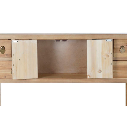 Beistelltisch DKD Home Decor natürlich Tanne Holz MDF 96 x 24 x 79 cm