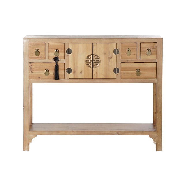 Beistelltisch DKD Home Decor natürlich Tanne Holz MDF 96 x 24 x 79 cm