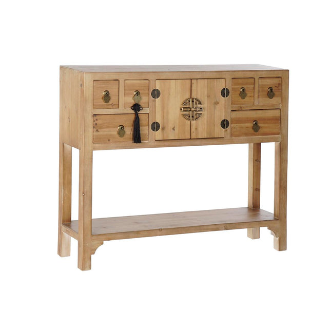 Beistelltisch DKD Home Decor natürlich Tanne Holz MDF 96 x 24 x 79 cm