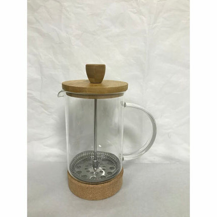 Kolben-Kaffeemaschine DKD Home Decor 16 x 9 x 18,5 cm natürlich Durchsichtig 600 ml Borosilikatglas