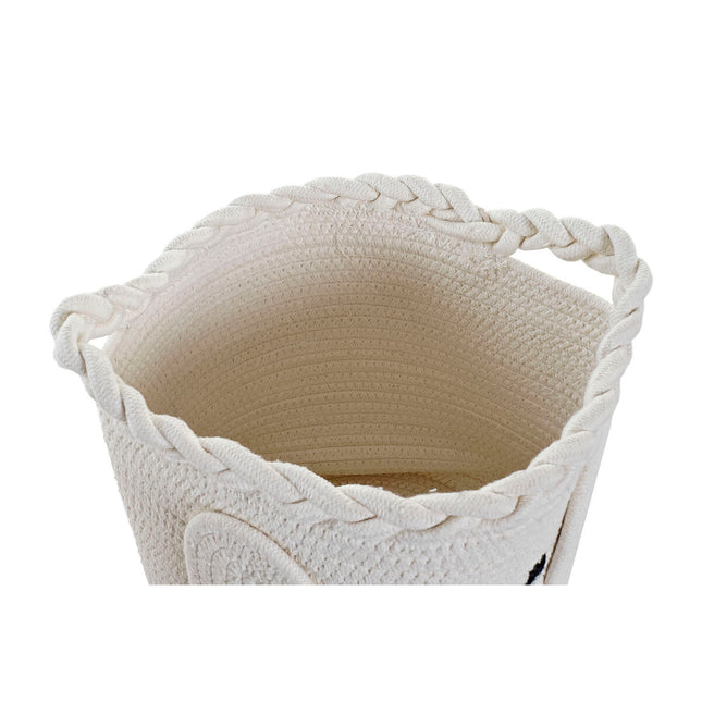 Korb-Set DKD Home Decor Baumwolle Für Kinder (32 x 32 x 28 cm)