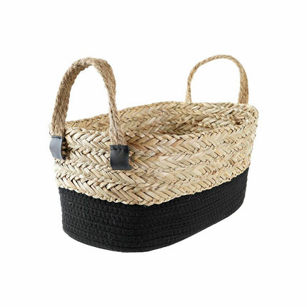 Korb DKD Home Decor Seegras 36 x 20 x 16 cm (2 Stück)