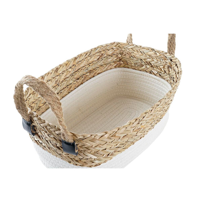 Korb DKD Home Decor Seegras 36 x 20 x 16 cm (2 Stück)