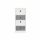Schubladenschrank DKD Home Decor Grau Weiß Paulonia-Holz (36 x 25 x 79 cm)