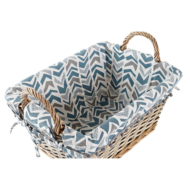 Korb DKD Home Decor Polyester korb 40 x 30 x 20 cm