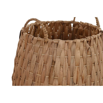 Korb-Set DKD Home Decor natürlich Naturfaser Boho 44 x 44 x 49 cm