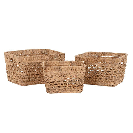 Korb-Set DKD Home Decor Faser (40 x 35 x 23 cm)