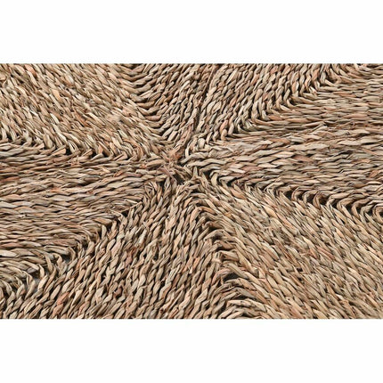 Teppich DKD Home Decor 150 x 0,5 x 150 cm natürlich Polyester Seegras