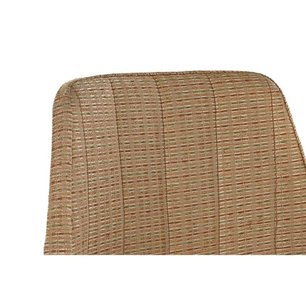 Hocker DKD Home Decor 47 x 56 x 106 cm natürlich Schwarz Metall