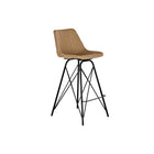 Hocker DKD Home Decor 47 x 56 x 106 cm natürlich Schwarz Metall