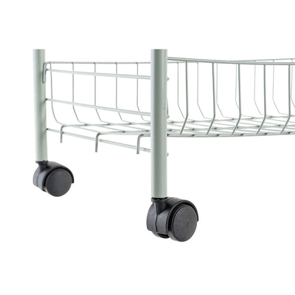 Tevogn DKD Home Decor 40 x 26 x 62 cm Metall grün Polypropylen