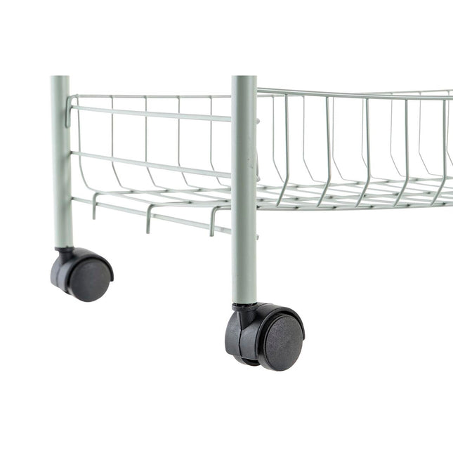 Tevogn DKD Home Decor 40 x 26 x 62 cm Metall grün Polypropylen