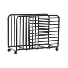 Serviettenring DKD Home Decor Raster 15,5 x 6,5 x 11,5 cm Schwarz Metall