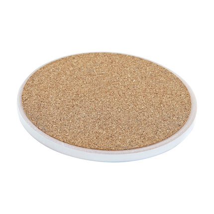 Untersetzer DKD Home Decor Dolomite Strand Kork Mediterraner (4 pcs)