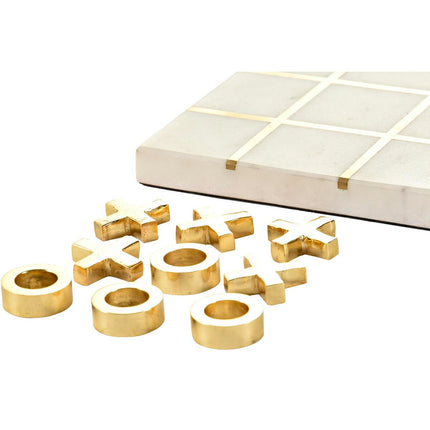 Tic Tac Toe DKD Home Decor 14 x 14 x 2,5 cm