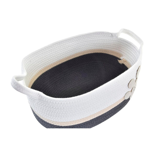 Korb-Set DKD Home Decor Baumwolle (60 x 31 x 25 cm)