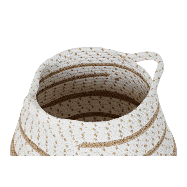 Korb-Set DKD Home Decor 40 x 40 x 40 cm Jute Boho (2 Stück)