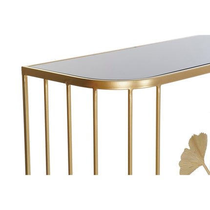 Konsole DKD Home Decor Kristall Gold Metall (80 x 32,7 x 79,6 cm)