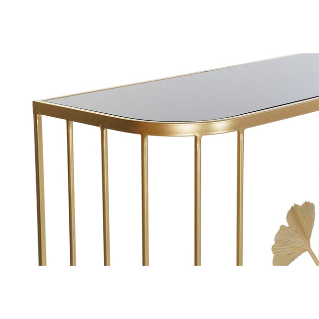 Konsole DKD Home Decor Kristall Gold Metall (80 x 32,7 x 79,6 cm)