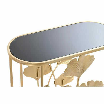 2nd-Set Tischchen DKD Home Decor Kristall Gold Metall (61 x 35 x 60 cm)