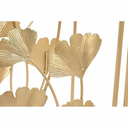 2nd-Set Tischchen DKD Home Decor Kristall Gold Metall (61 x 35 x 60 cm)