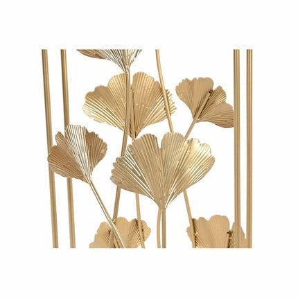 2nd-Set Tischchen DKD Home Decor Kristall Gold Metall (35 x 35 x 75 cm)