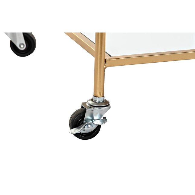 Tevogn DKD Home Decor Spiegel Gold Metall (71 x 35 x 75,5 cm)