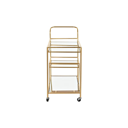 Tevogn DKD Home Decor Spiegel Gold Metall (71 x 35 x 75,5 cm)