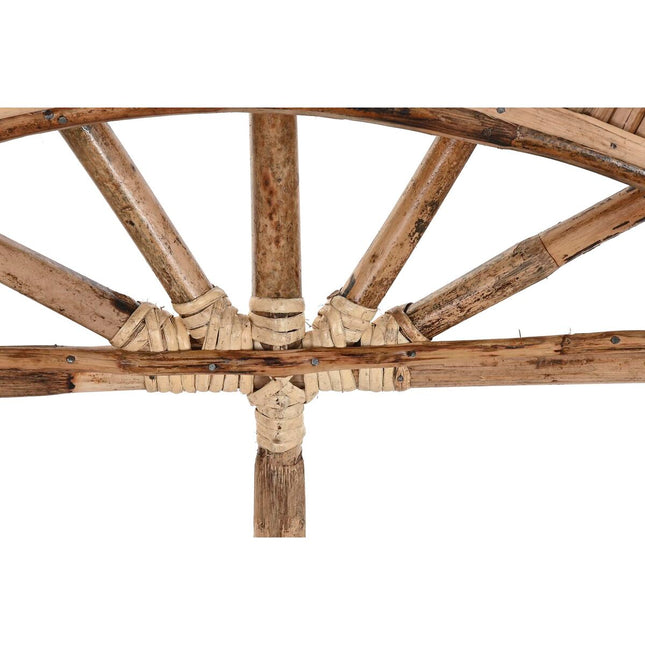 Kopfende des Betts DKD Home Decor 179 x 4 x 129 cm natürlich Holz Rattan