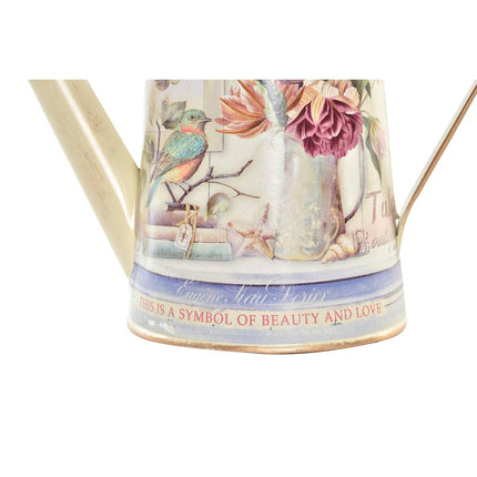 Dekorative Gießkanne DKD Home Decor Tulipa 27 x 12 x 18,5 cm Rosa (2 Stück)