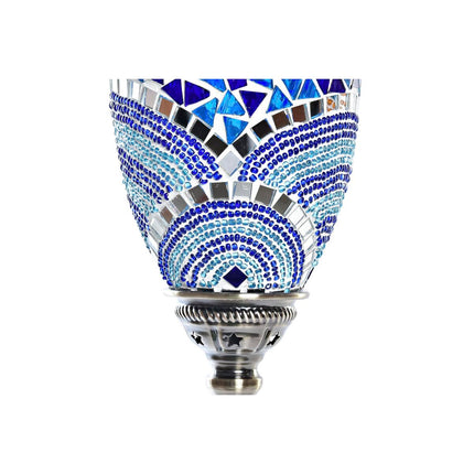 Deckenlampe DKD Home Decor Kristall Metall Bunt 50 W 13 x 13 x 39 cm (2 Stück)