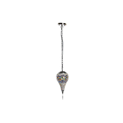 Deckenlampe DKD Home Decor Kristall Metall 16 x 16 x 35 cm Bunt 50 W (2 Stück)