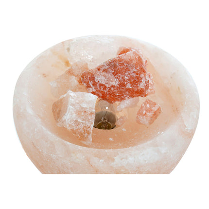 Leuchtende Dekoration DKD Home Decor Salz Orange 15 W 15 x 15 x 12 cm