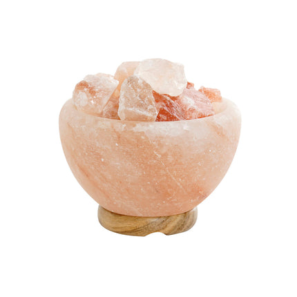 Leuchtende Dekoration DKD Home Decor Salz Orange 15 W 15 x 15 x 12 cm