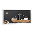 Deko-Figur DKD Home Decor 40 x 3,5 x 20 cm Braun Weiß Barco