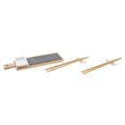 Sushi-Set DKD Home Decor 28 x 9 x 2 cm natürlich Tafel Orientalisch (6 Stücke)