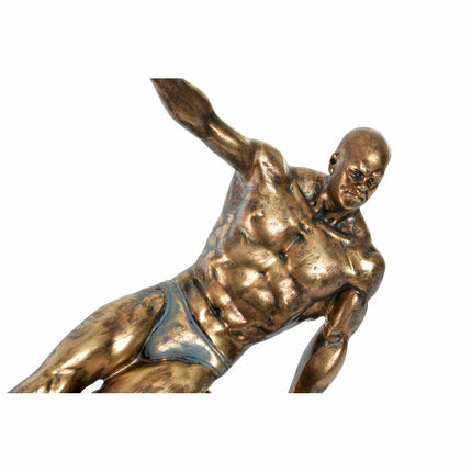 Deko-Figur DKD Home Decor Gold Harz Turner Moderne (27 x 11 x 39 cm)