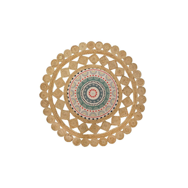 Teppich DKD Home Decor Braun Bunt (120 x 120 x 0,75 cm)