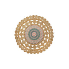 Teppich DKD Home Decor Braun Bunt (120 x 120 x 0,75 cm)